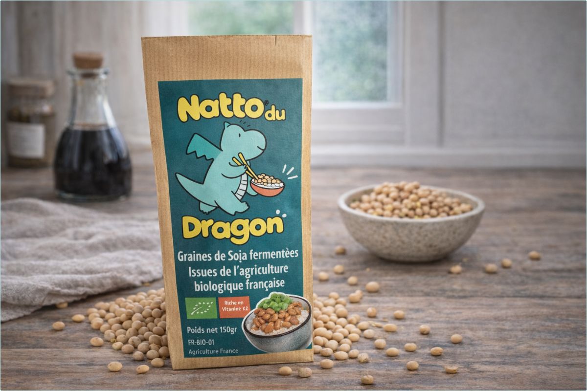 Sachet de poudre de Natto (125g)
